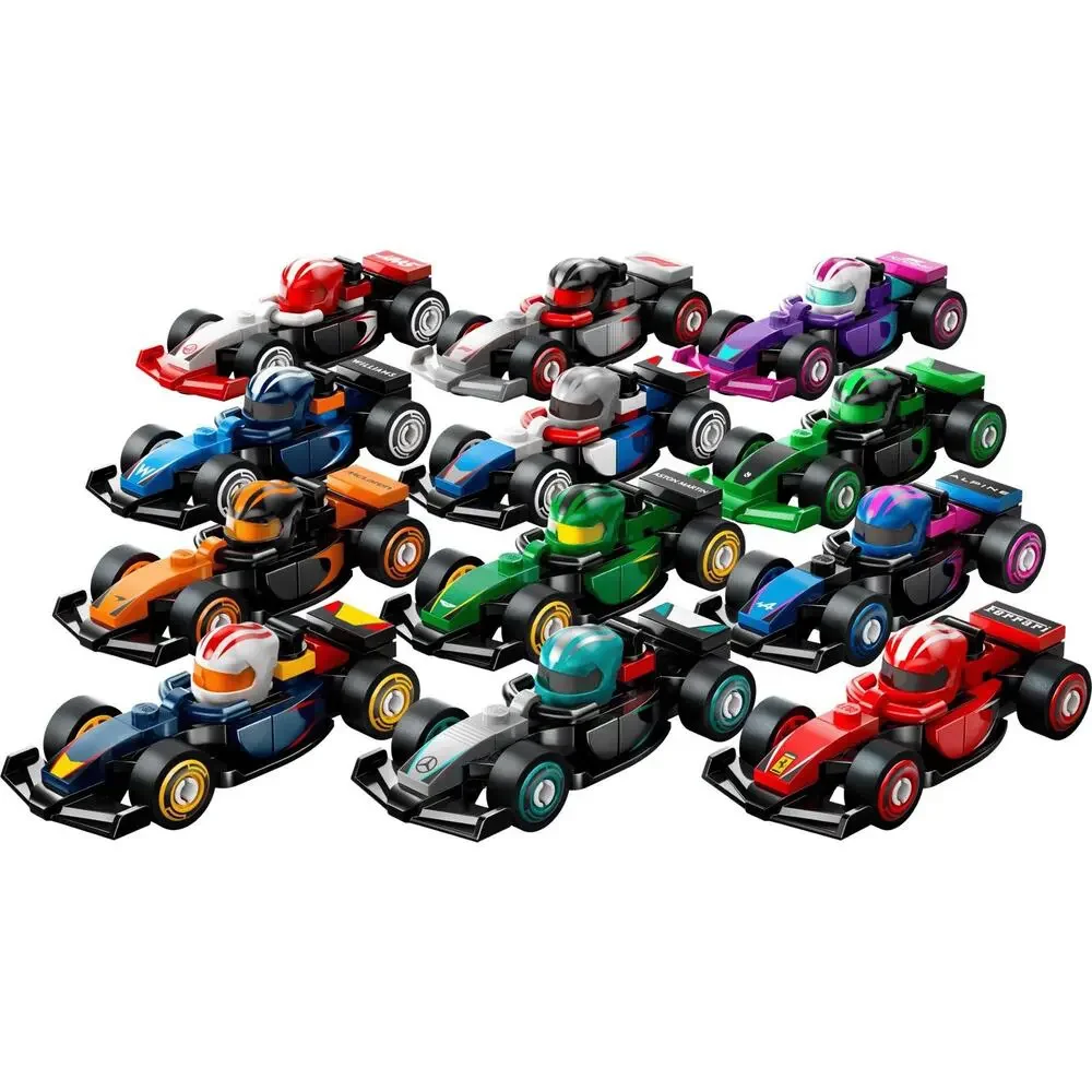 LEGO Formula F1 Race Car Series 71049 Collectible Minifigures - Mercedes